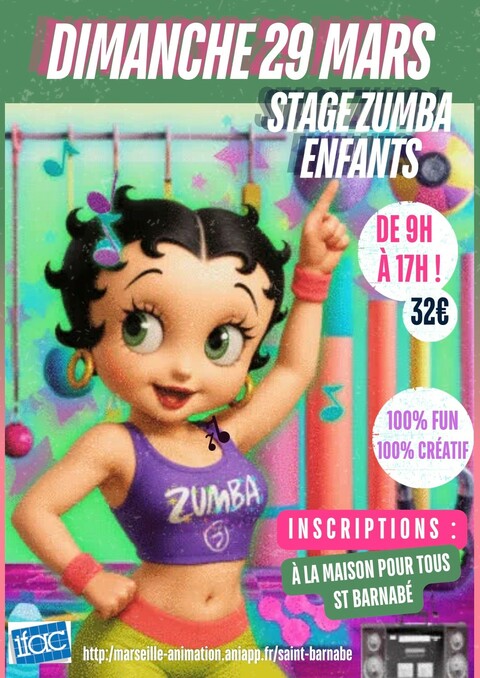 STAGE ZUMBA ENFANTS 